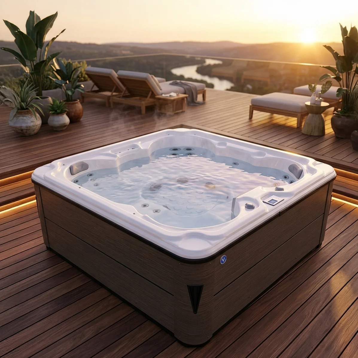 Medium Hot Tubs (4-5 Seats)
